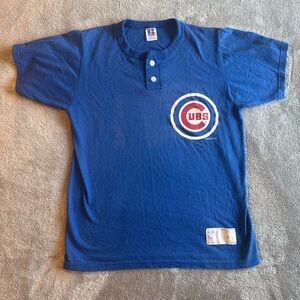 Vintage Russell Athletic Blue Cubs Kids Tee